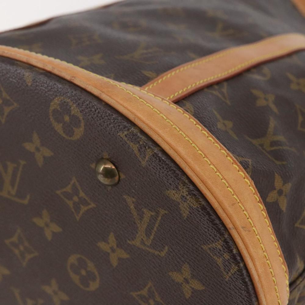 Louis Vuitton Monogram Canvas Brown & Tan Bucket Shoulder Bag - Picture 9 of 16
